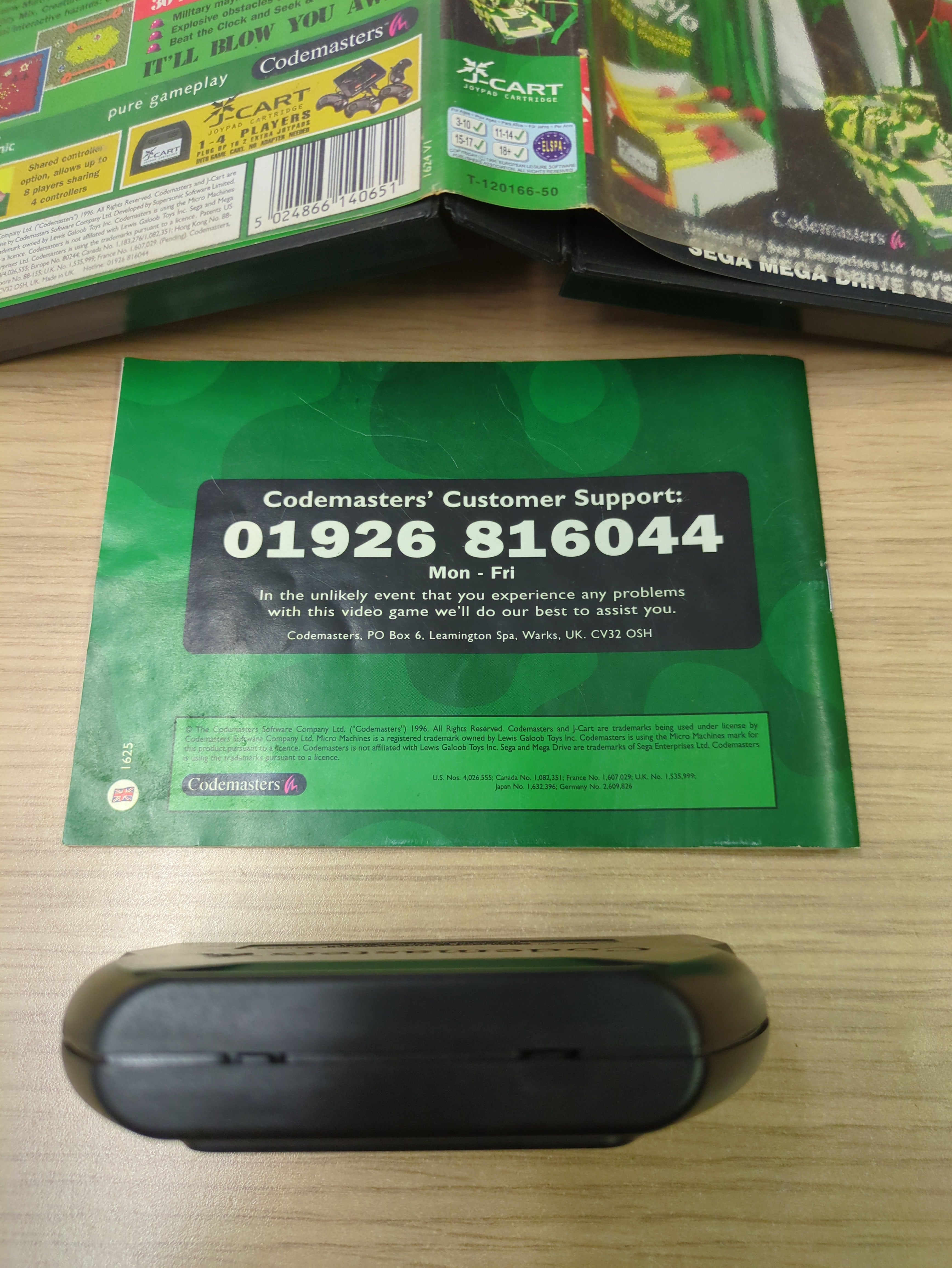 Micro Machines Military Sega Mega Drive game Micro Machines Military Sega Mega Drive game